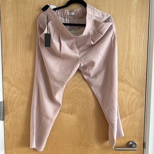 Aritiza Babaton Pink Cropped Pants NWT
